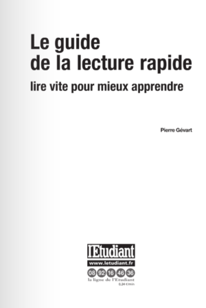 Le Guide de la Lecture Rapide – Pierre Gévart